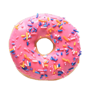 Pink doughnut