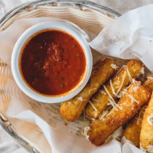 Mozzarella sticks appetizer by WiseGuys Pizza